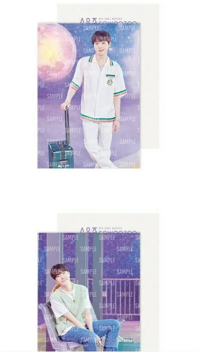 BTS 2021 SOWOOZOO Muster Official Poster Set - 7 Pieces