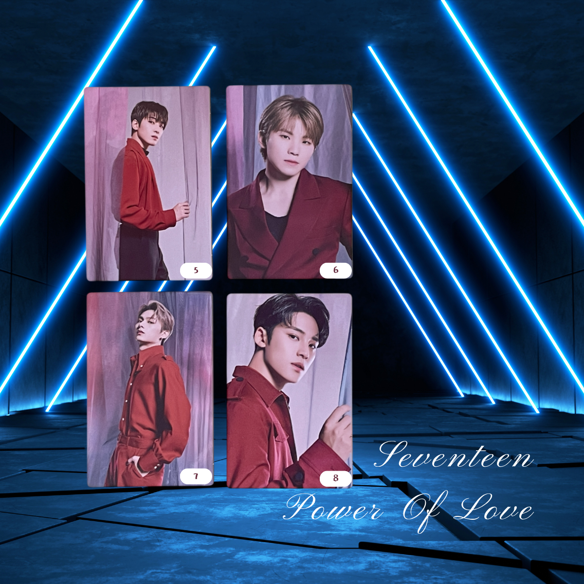 SEVENTEEN Official Photocard Set – Power of Love 1