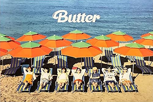 BTS Official Butter special limited edition posters (2 types)