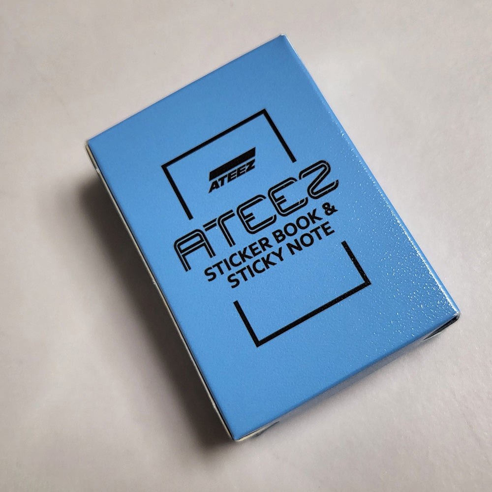 ATEEZ Sticker Book & Memo Pad Set - Fanmade Collectible