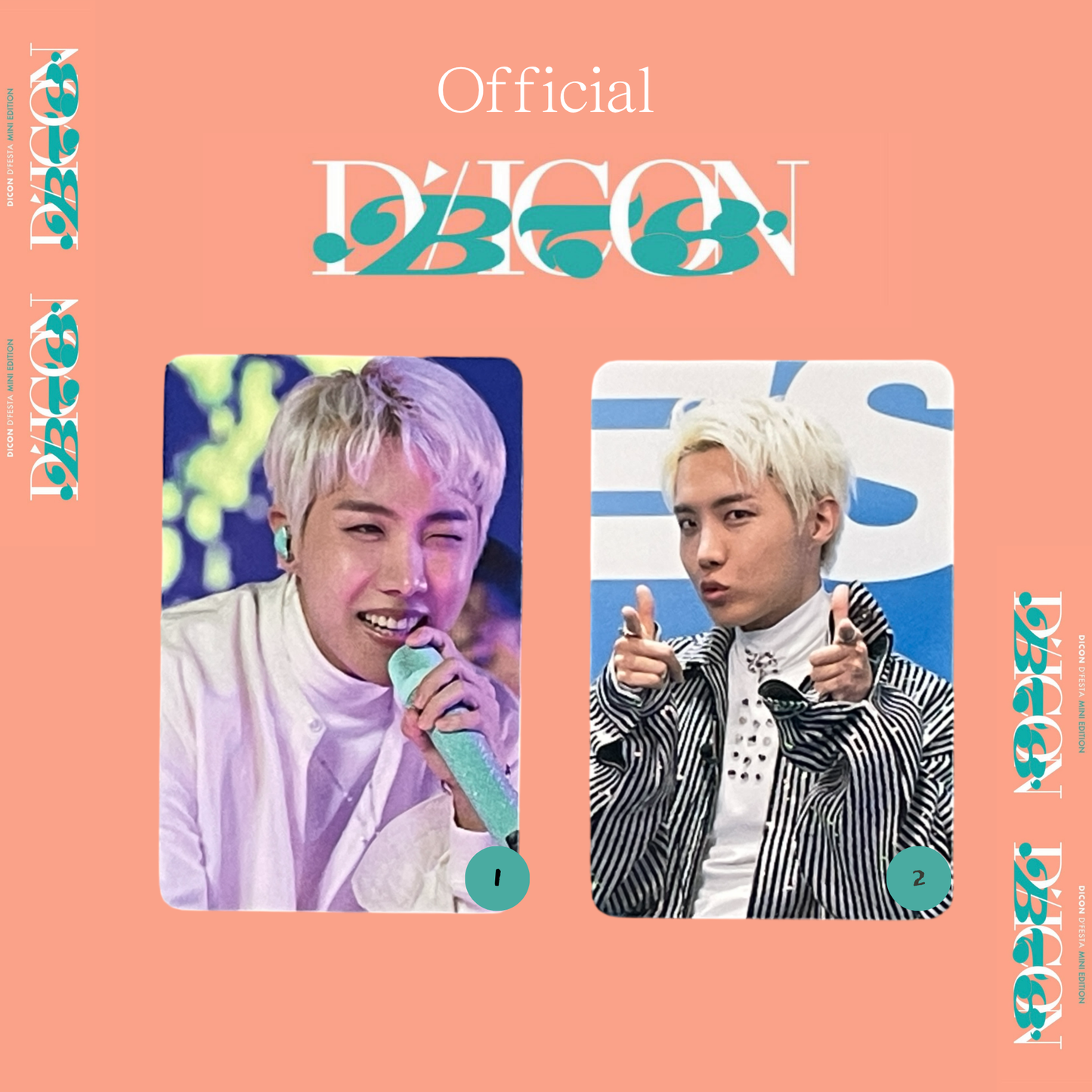 BTS J-Hope Official Photocard – DICON D’FESTA (2022 Edition / Glossy)