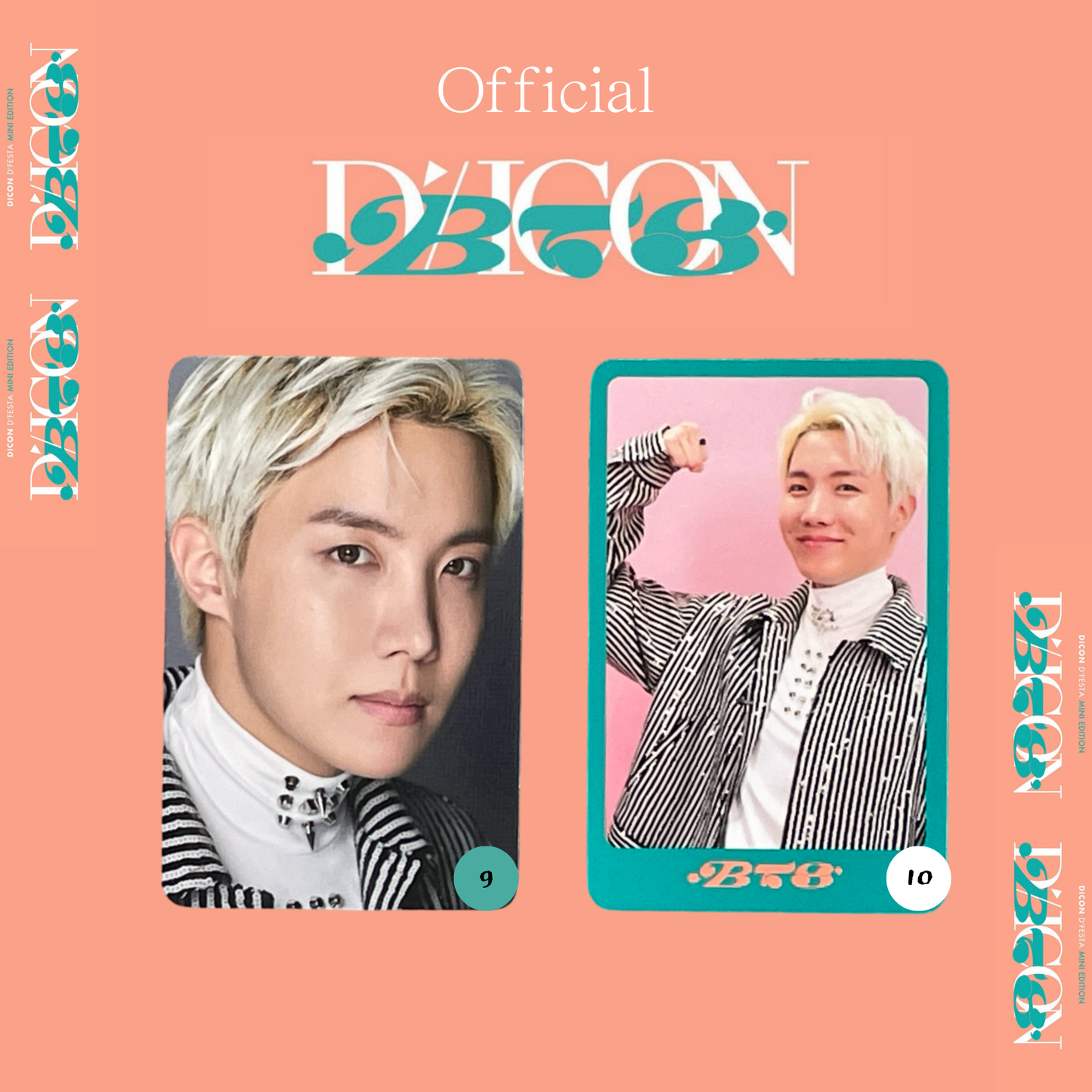BTS J-Hope Official Photocard – DICON D’FESTA (2022 Edition / Glossy)
