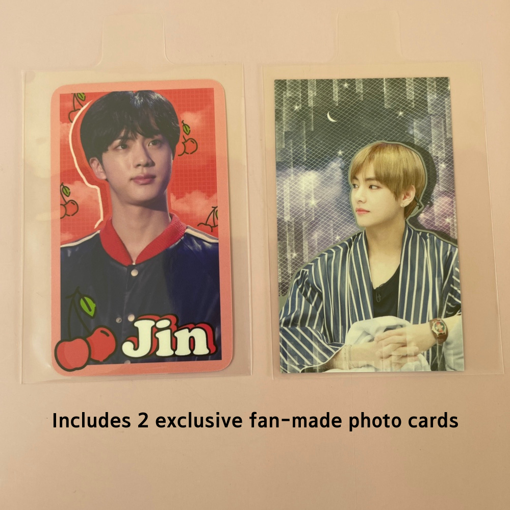 BTS WORLD TOUR LOVE YOURSELF GARLAND (+2 Fan Made Photocards)