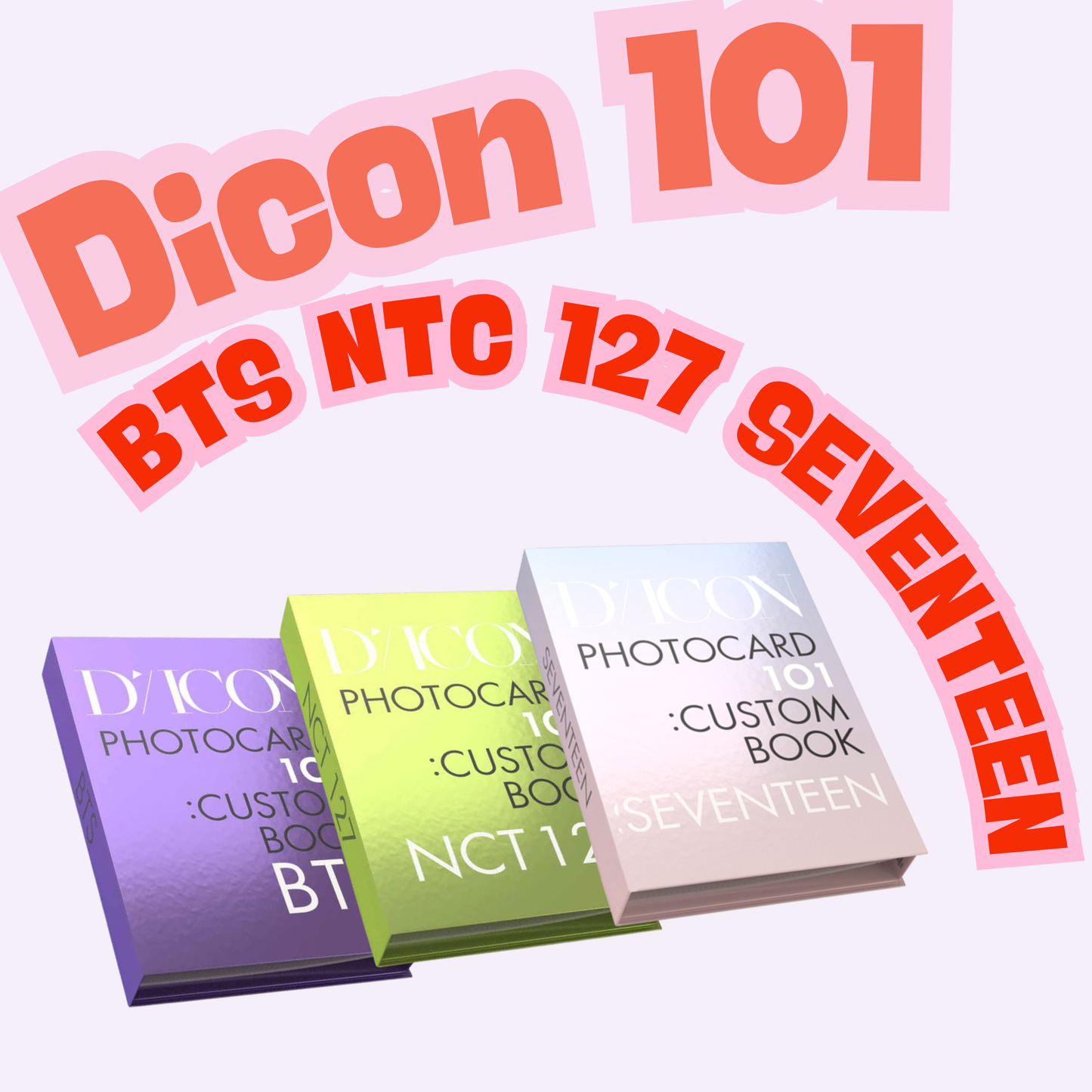 DICON 101 Full Box Set – BTS / SEVENTEEN / NCT 127 (Pre-owned)