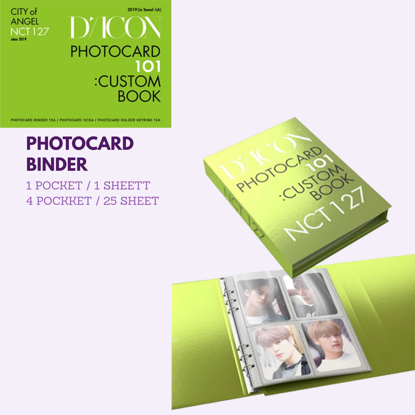 DICON 101 Full Box Set – BTS / SEVENTEEN / NCT 127 (Pre-owned)