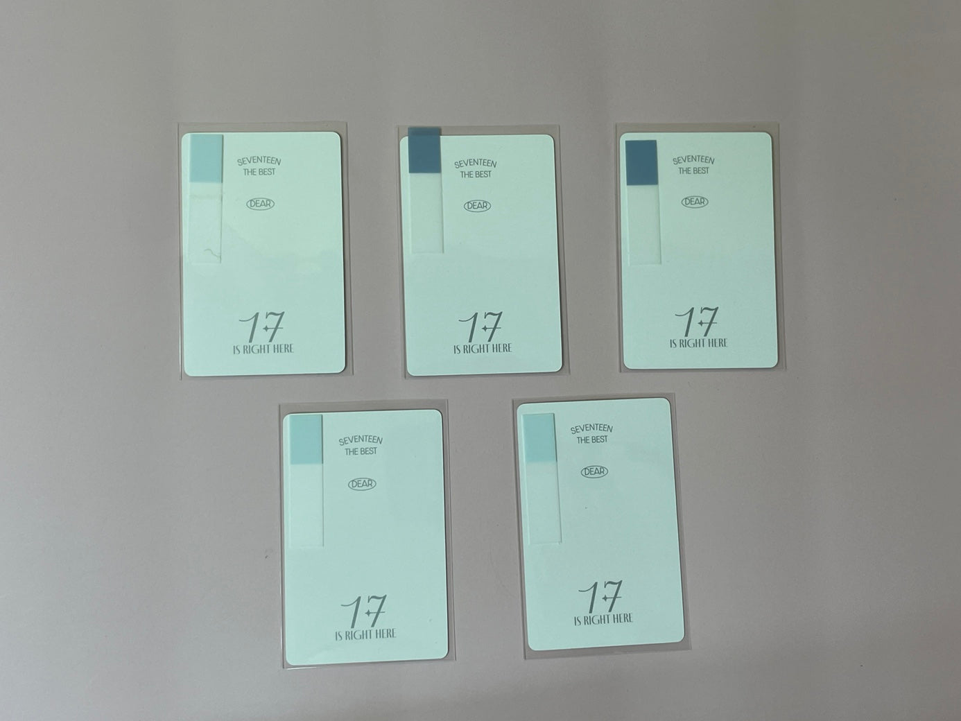 Seventeen The Best (DEAR) Version - Joshua Photocard Set No. 4