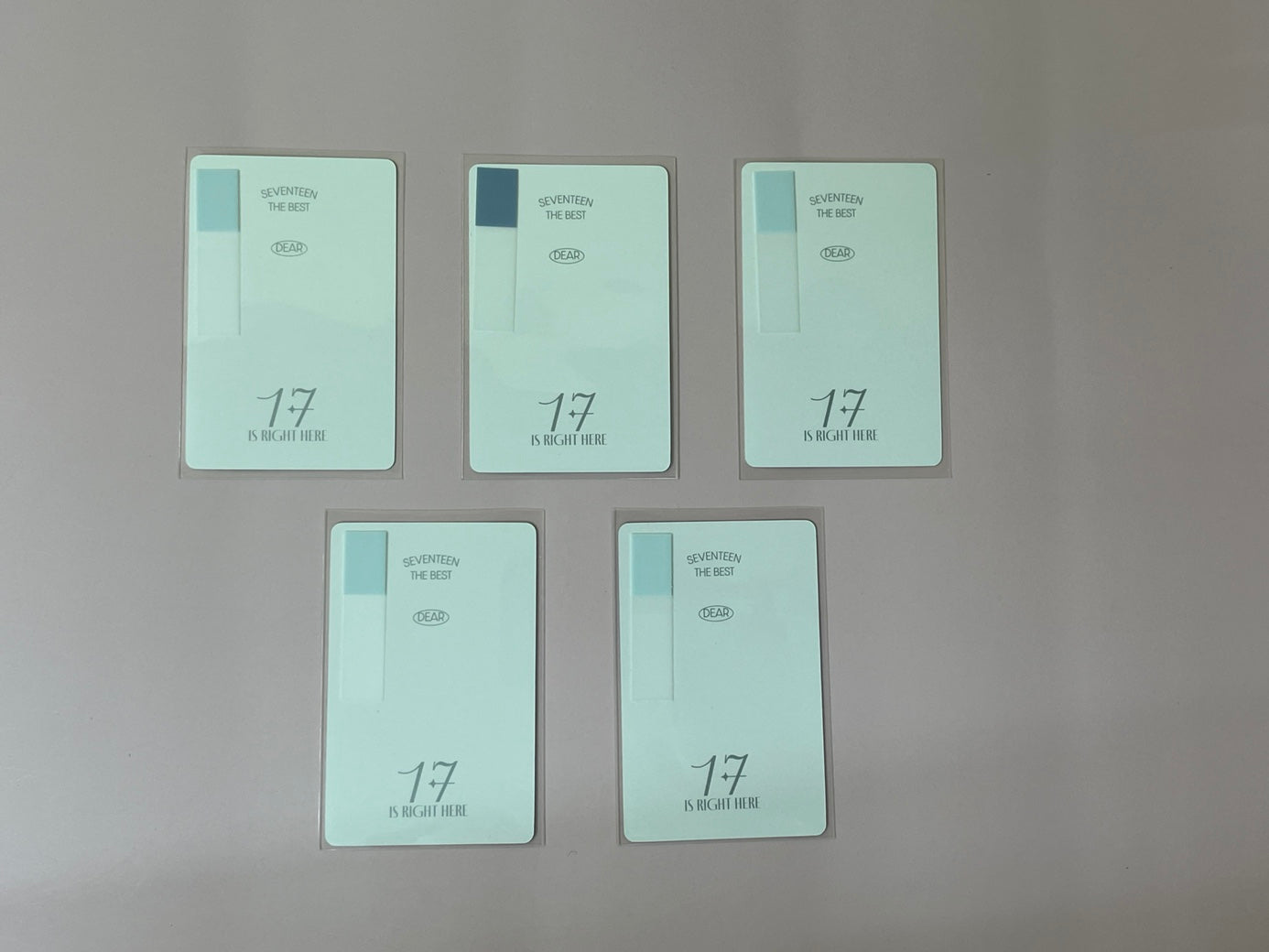 Seventeen The Best (DEAR) Version - Joshua Photocard Set No. 3