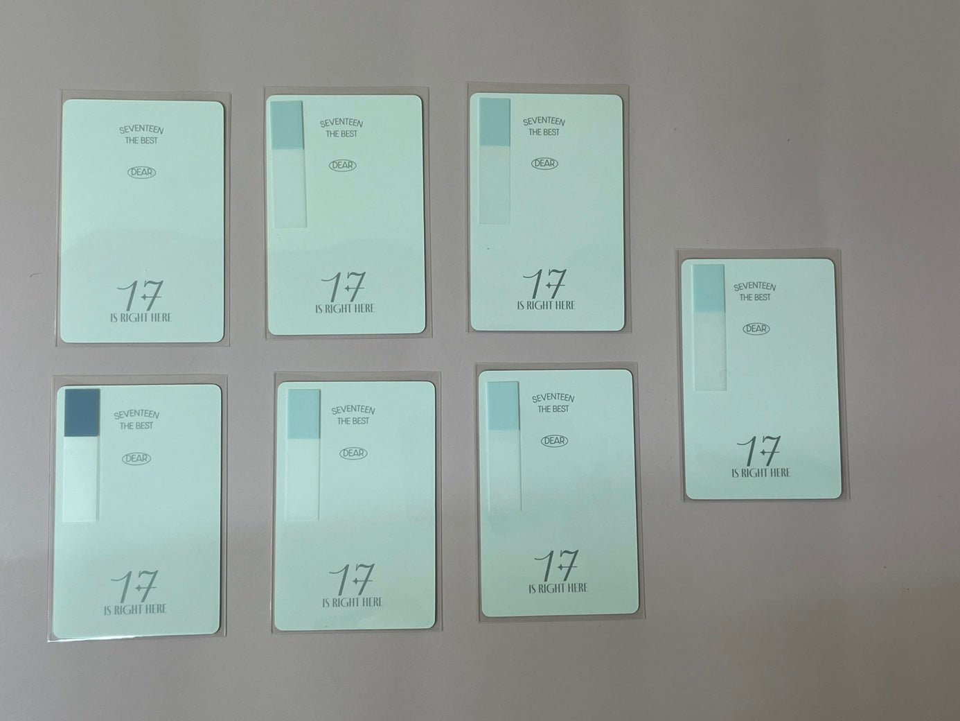 Seventeen The Best (DEAR) Version - Joshua Photocard Set No. 1