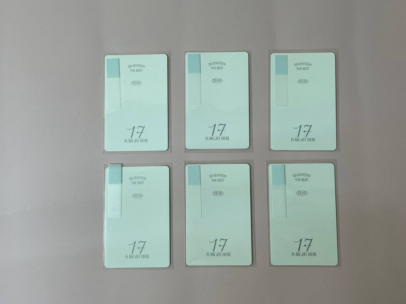 Seventeen The Best (DEAR) Version - Vernon Photocard Set No.2