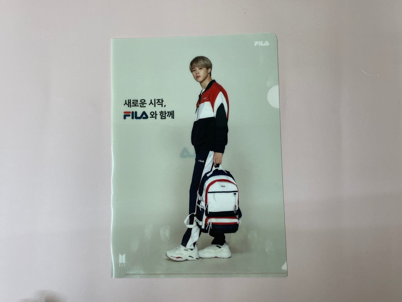 BTS X FILA Seoul Limited Edition File Folder & Poster Collection