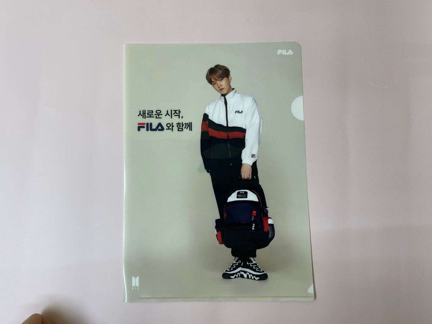 BTS X FILA Seoul Limited Edition File Folder & Poster Collection