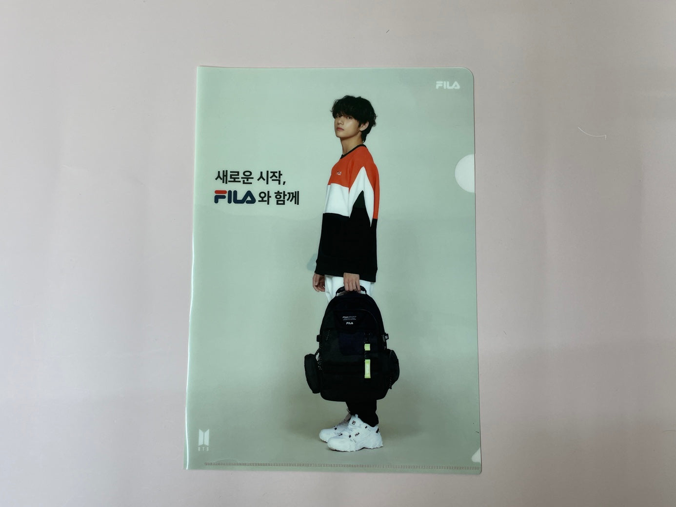 BTS X FILA Seoul Limited Edition File Folder & Poster Collection