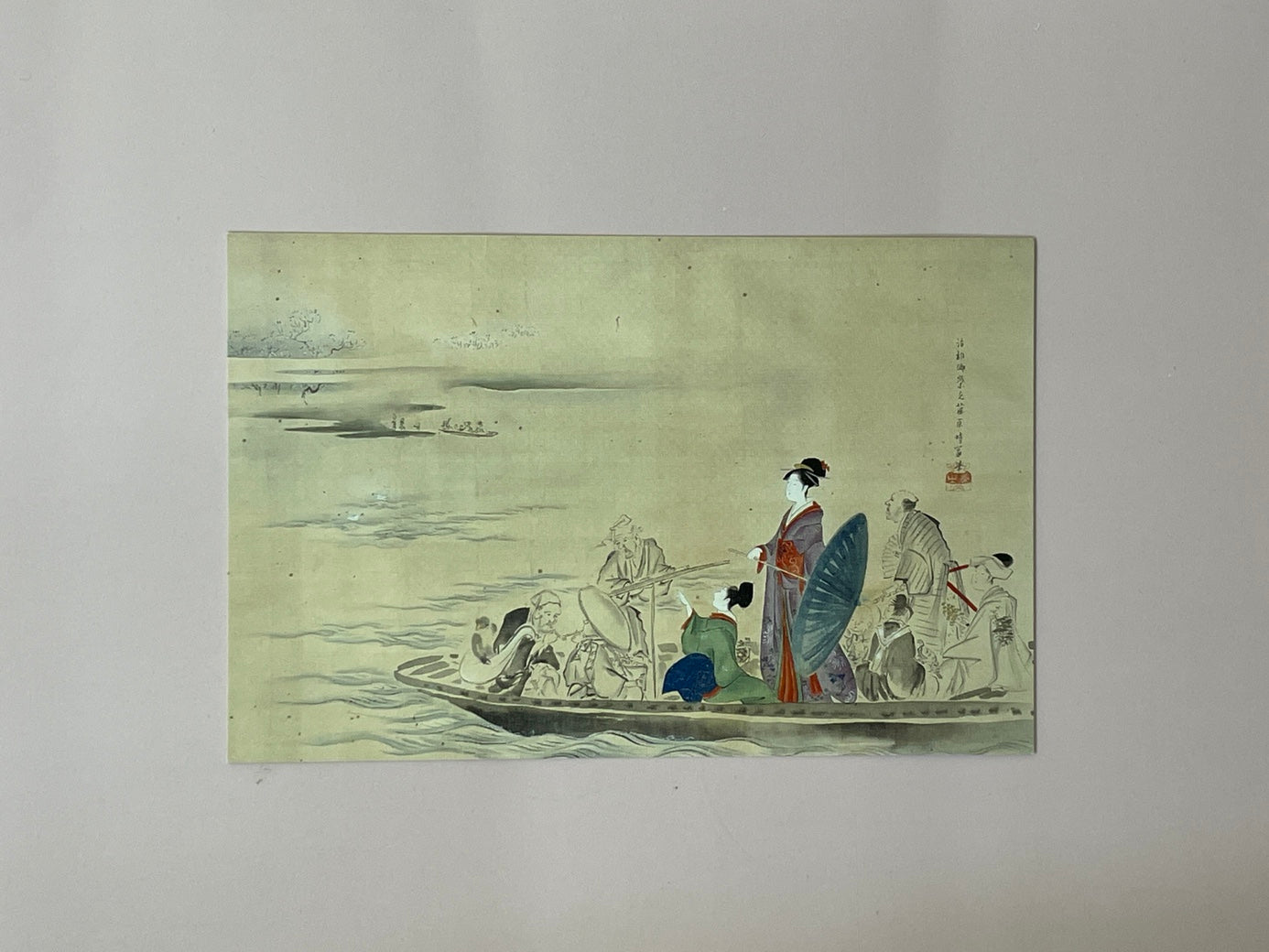 The Case of the Sharaku Murders: Ukiyo-e Postcard Artwork (Pre-owned)