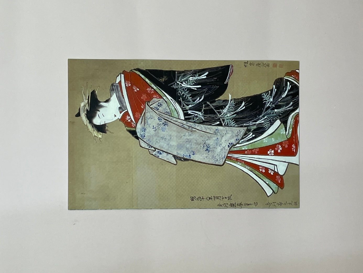 The Case of the Sharaku Murders: Ukiyo-e Postcard Artwork (Pre-owned)