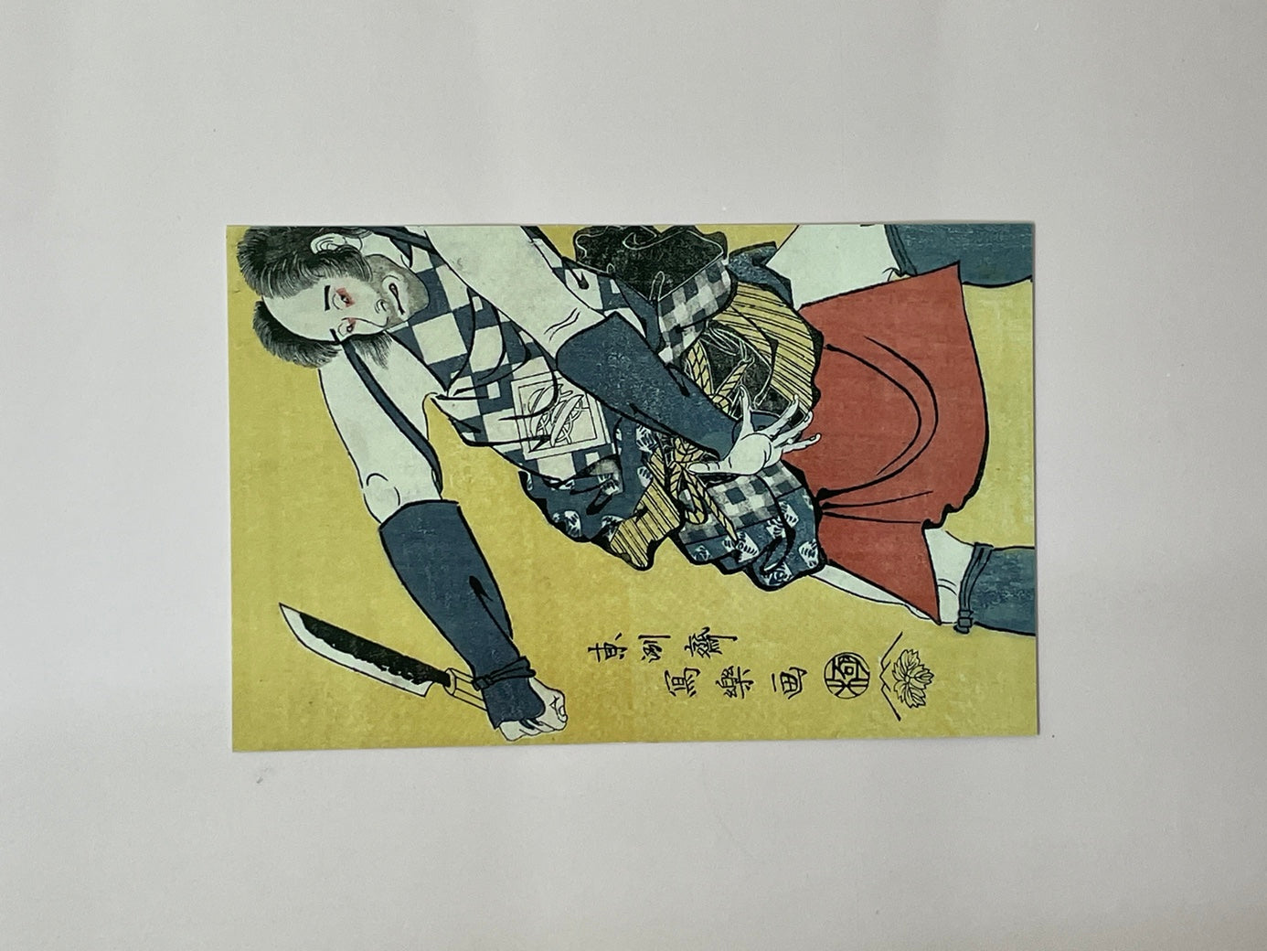 The Case of the Sharaku Murders: Ukiyo-e Postcard Artwork (Pre-owned)