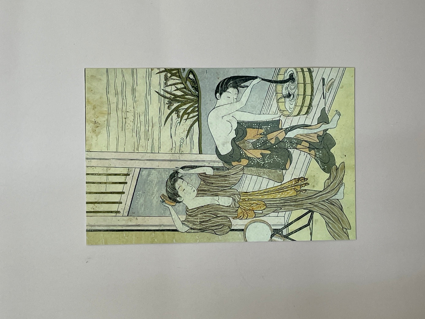 The Case of the Sharaku Murders: Ukiyo-e Postcard Artwork (Pre-owned)