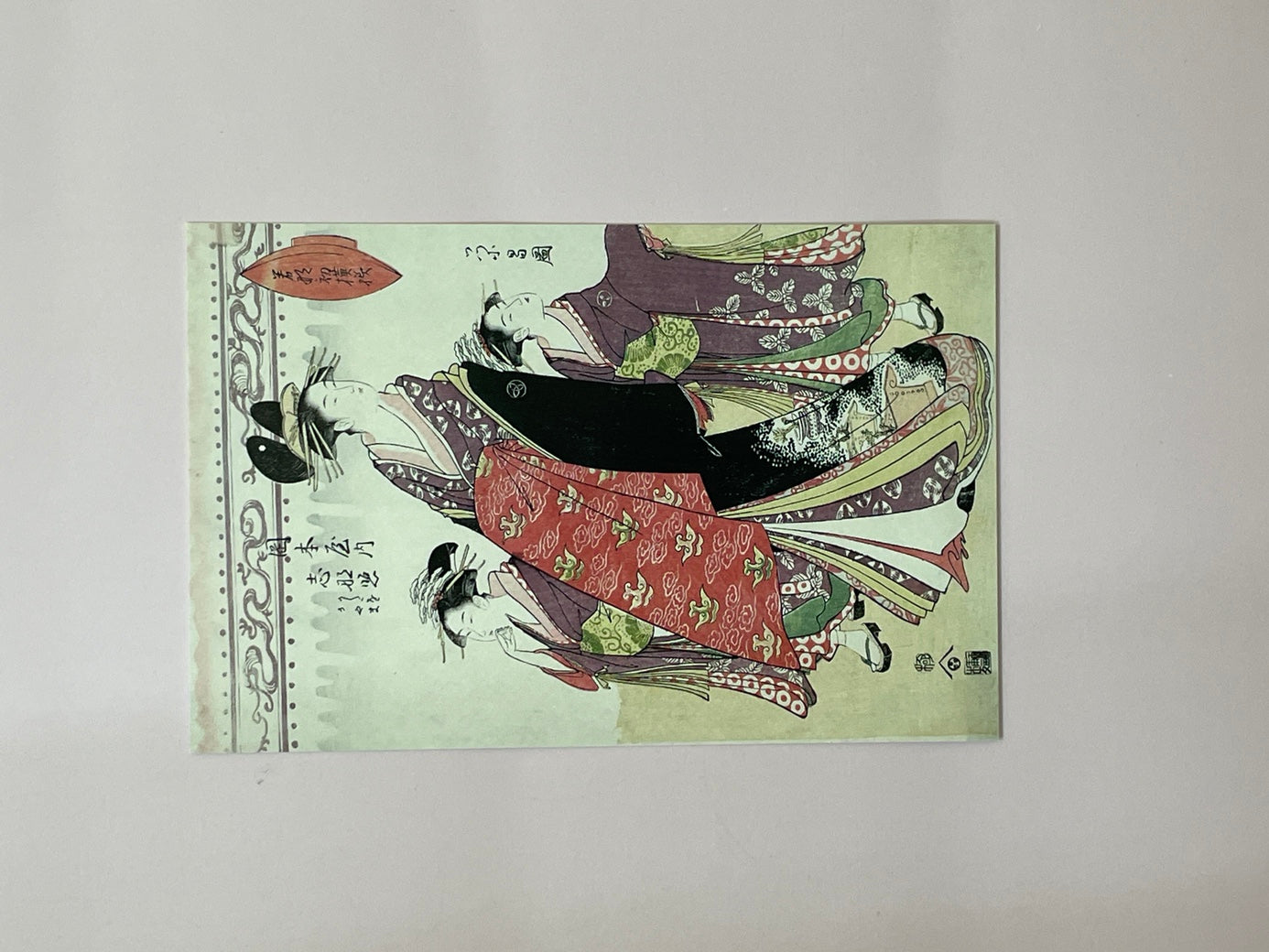 The Case of the Sharaku Murders: Ukiyo-e Postcard Artwork (Pre-owned)
