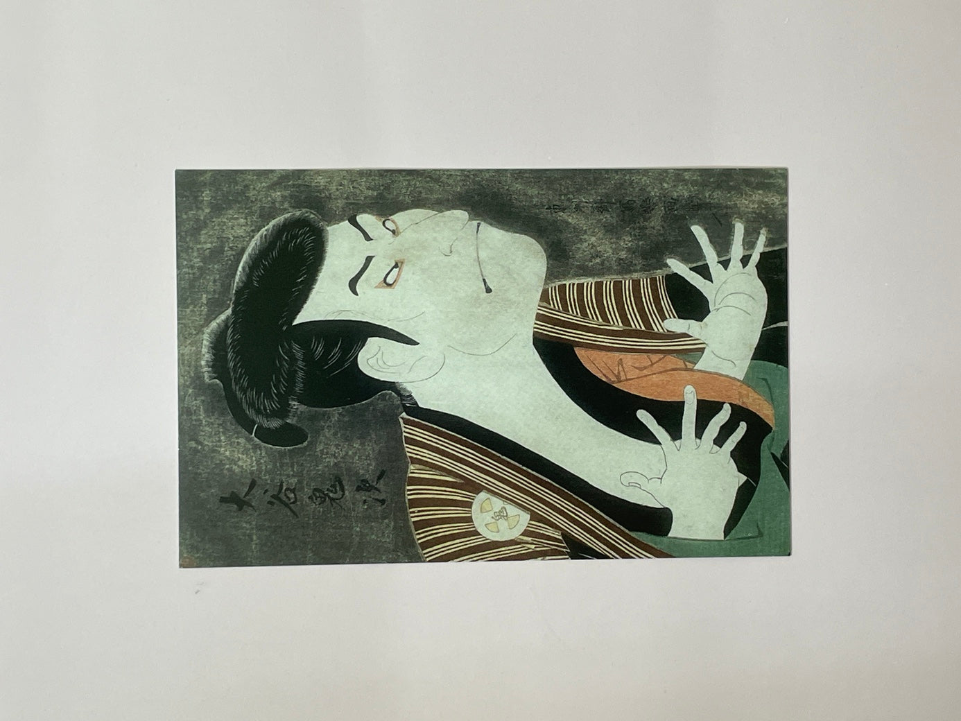 The Case of the Sharaku Murders: Ukiyo-e Postcard Artwork (Pre-owned)