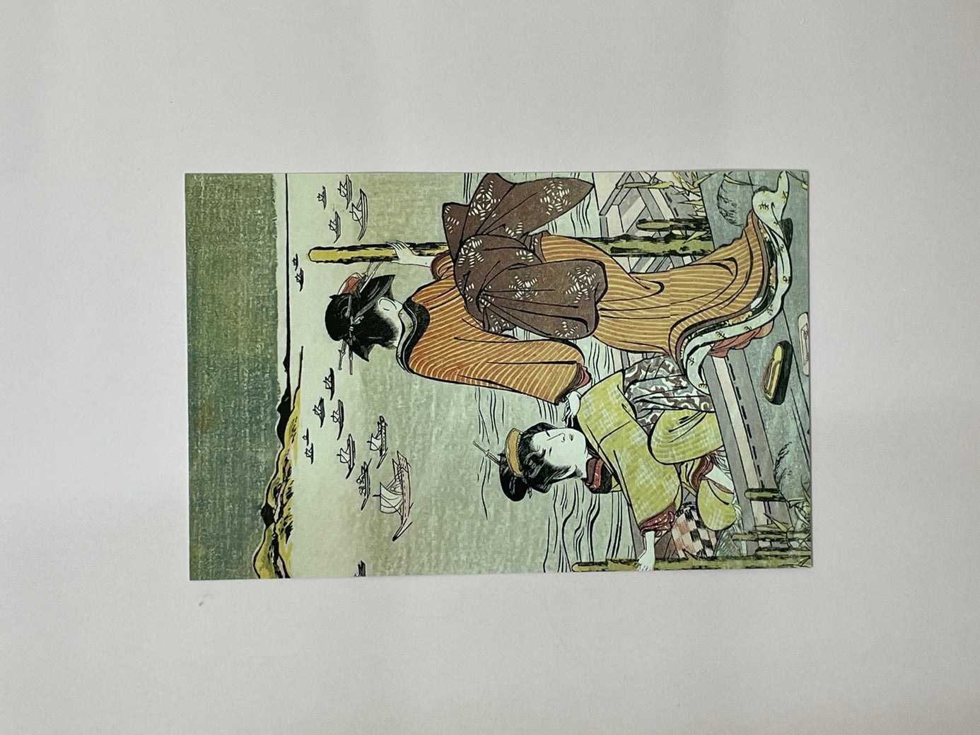 The Case of the Sharaku Murders: Ukiyo-e Postcard Artwork (Pre-owned)