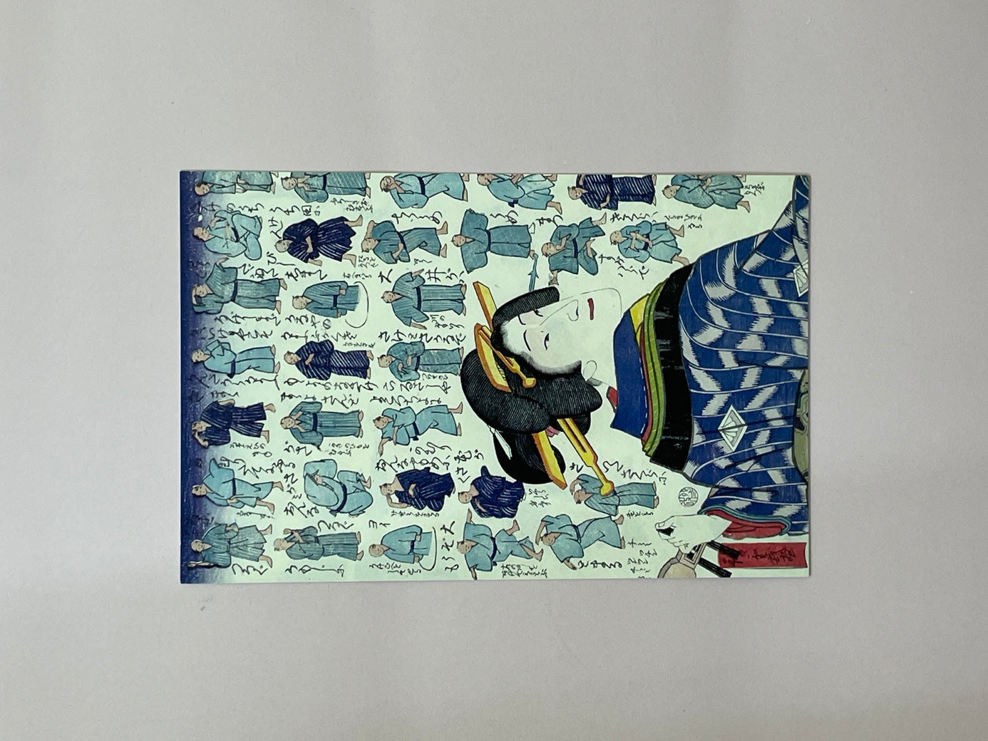 The Case of the Sharaku Murders: Ukiyo-e Postcard Artwork (Pre-owned)