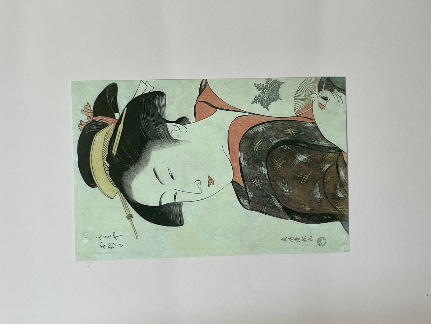 The Case of the Sharaku Murders: Ukiyo-e Postcard Artwork (Pre-owned)