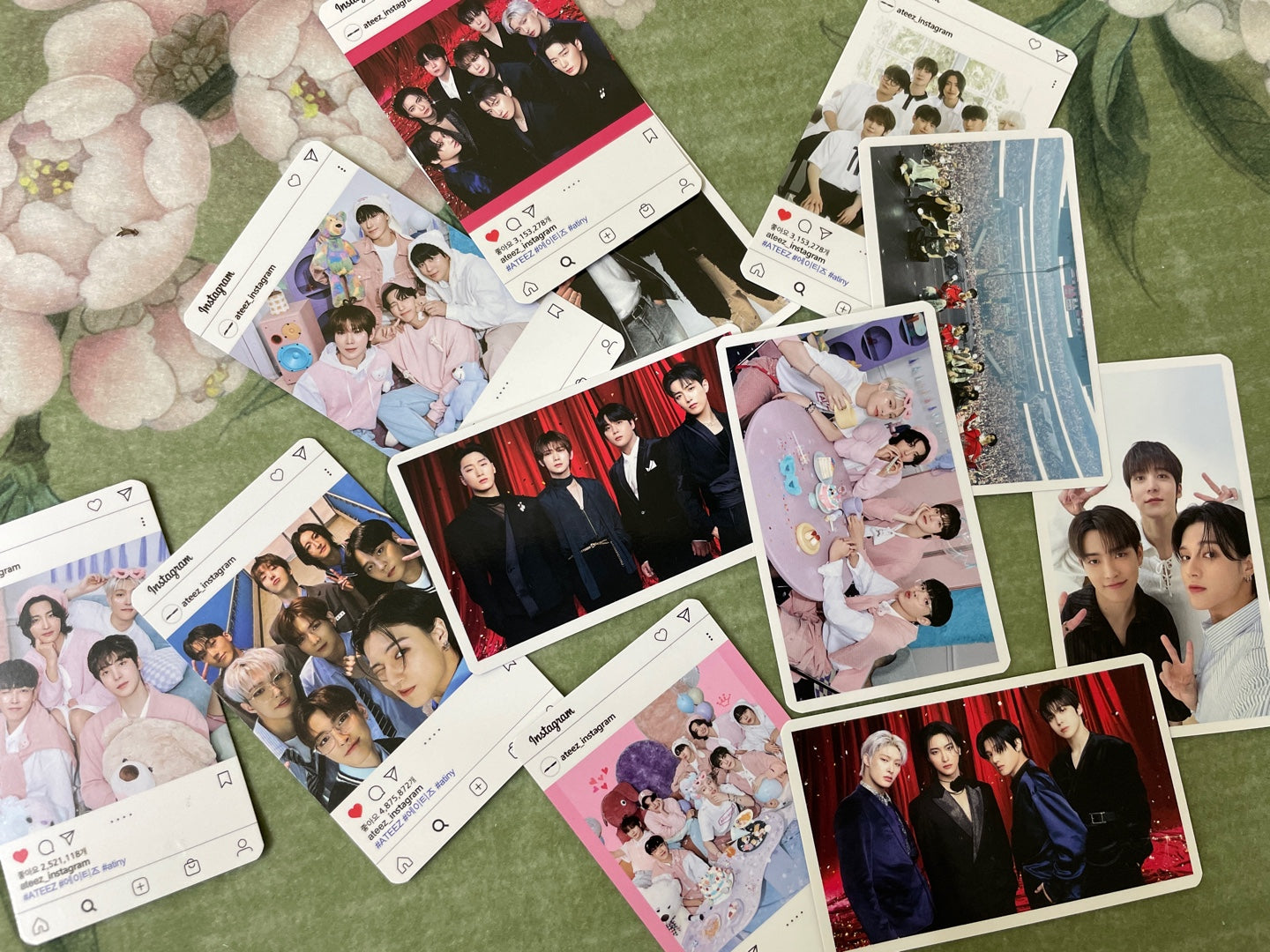 ATEEZ Instagram Photo Card Set - Limited Edition (60 Cards)