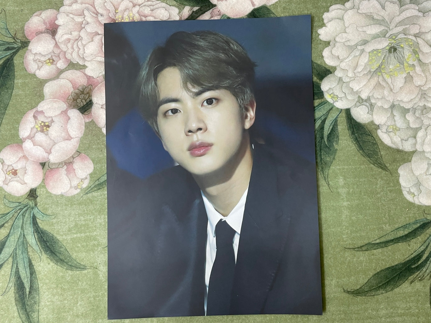 BTS Jin Fan-Made Merchandise Set - Exclusive Portraits, Scheduler & Keyring