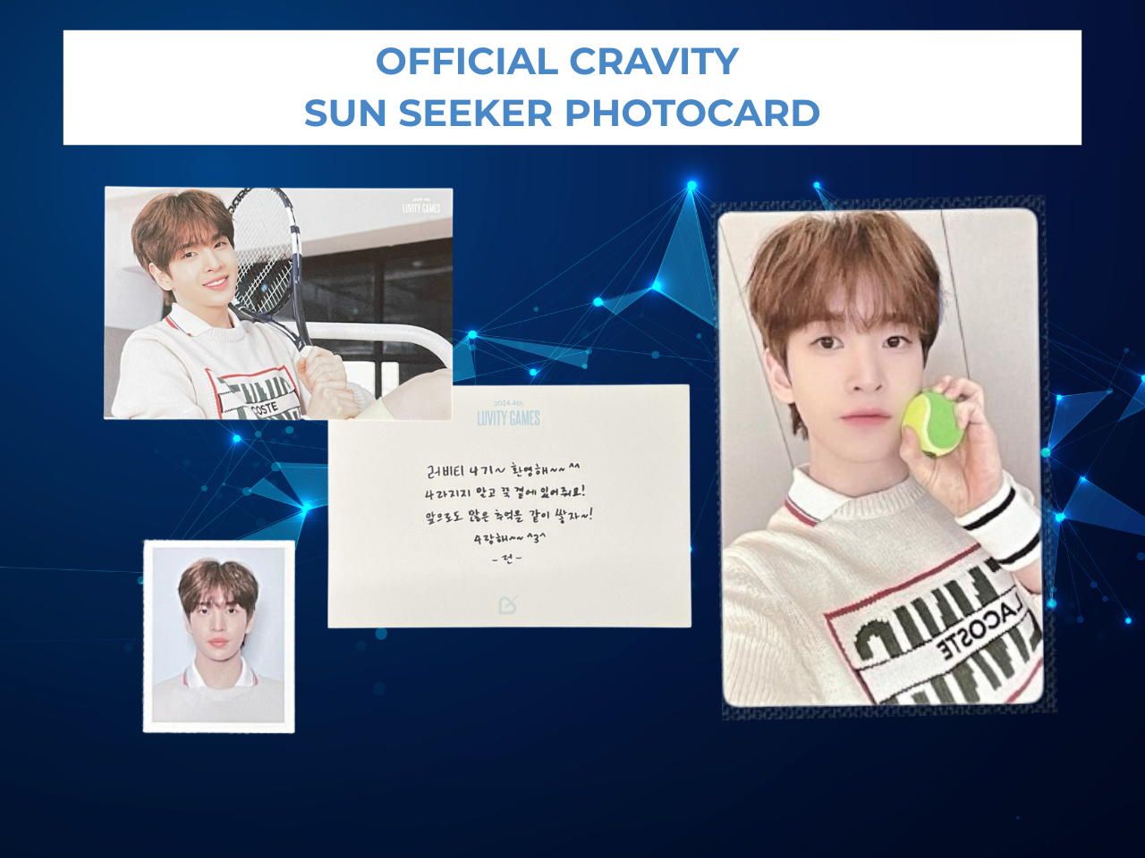 Cravity Official Photocard Set β Postcard + ID Photo (Album Special Edition)