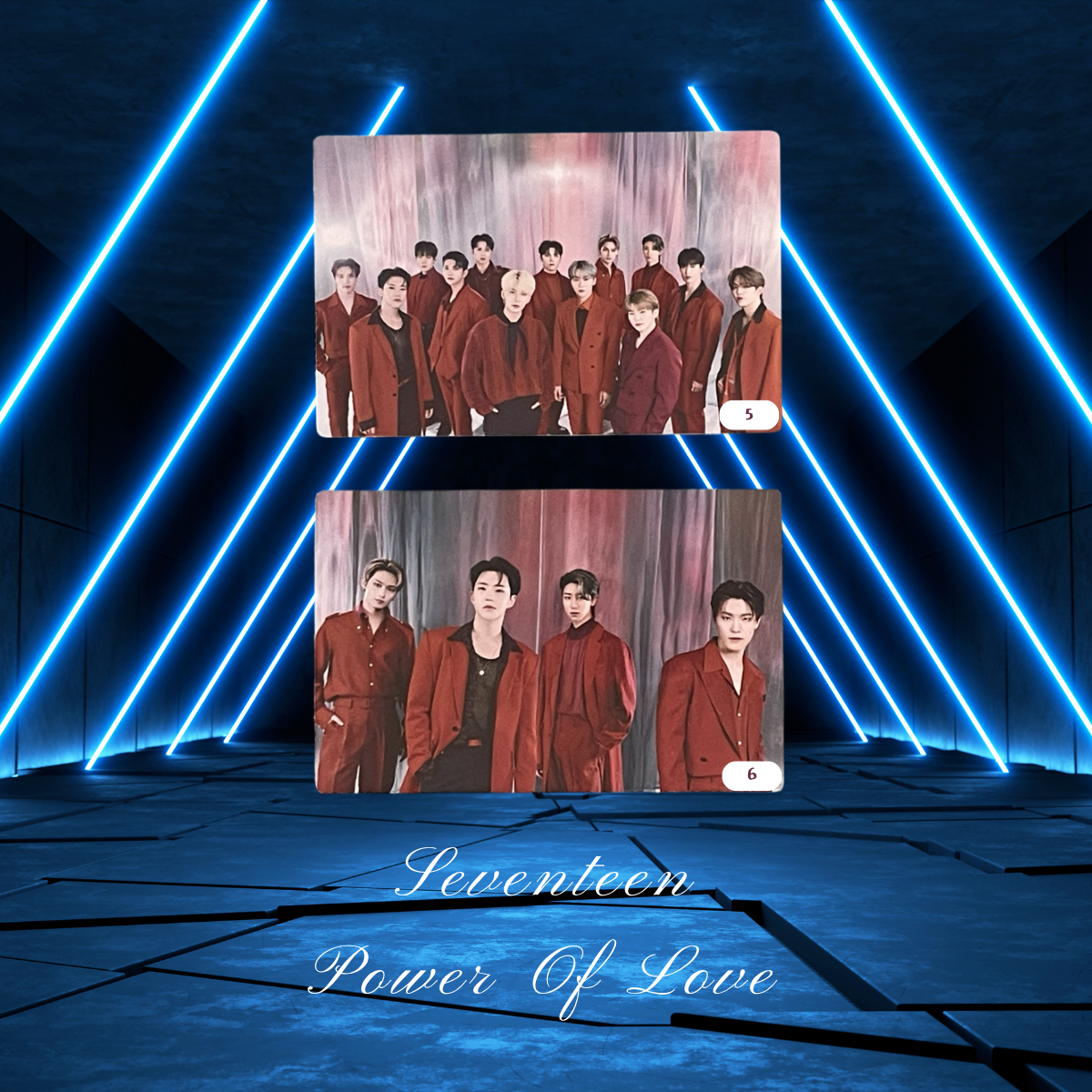 SEVENTEEN Official Photocard Set – Power of Love 3
