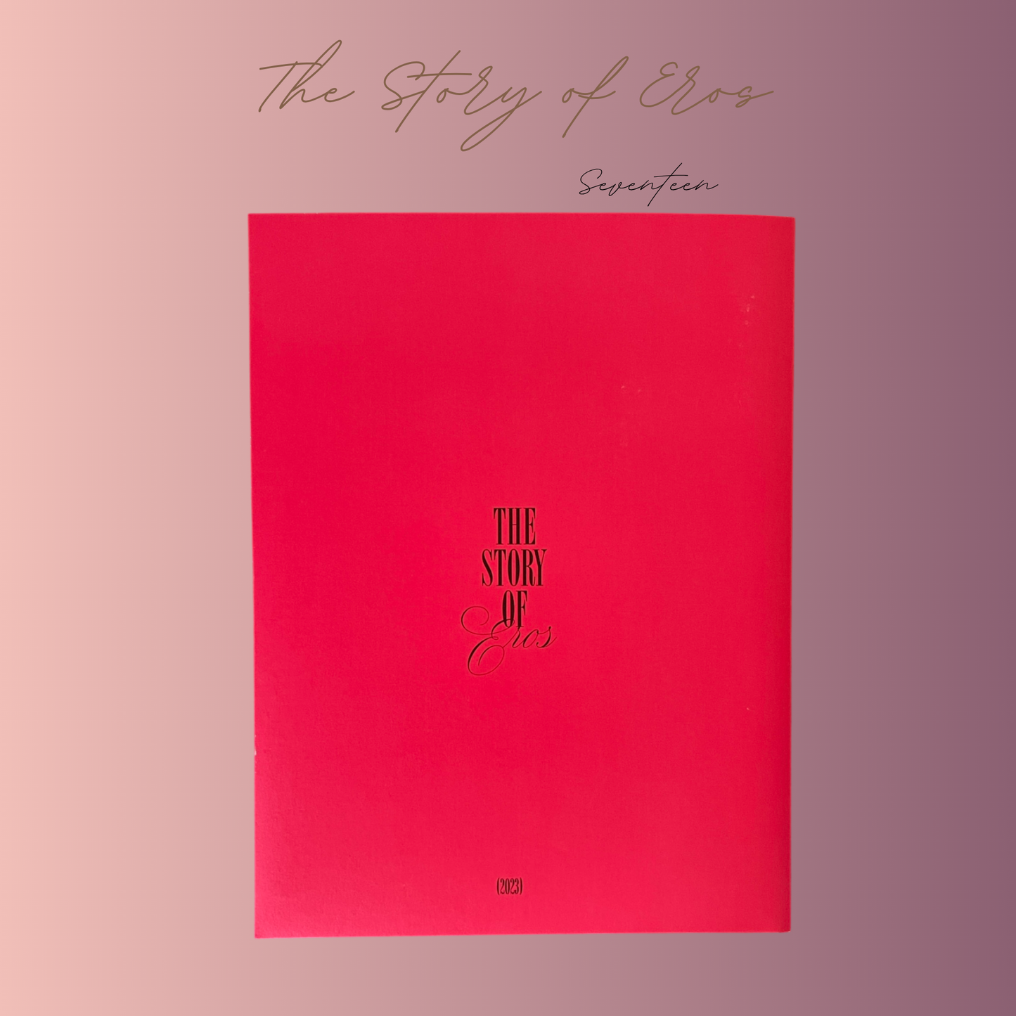 SEVENTEEN 2023 Season's Greetings The Story of Eros Mini Poster Set - Kpop Official Merchandise