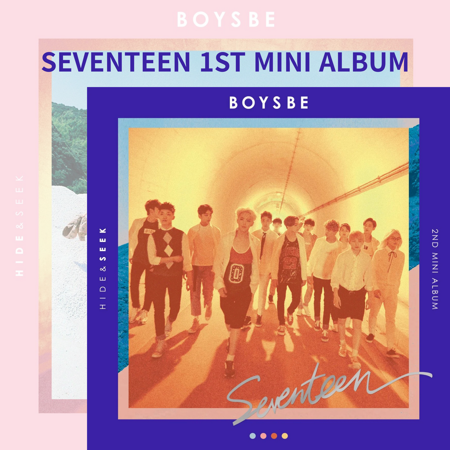 SEVENTEEN 2nd Mini Album BOYS BE (Random / Sealed)