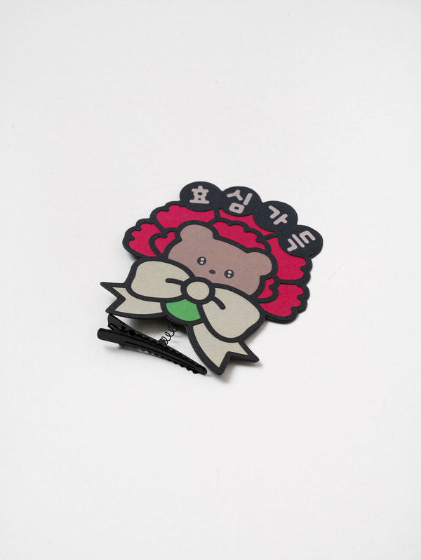 Maio Parents' Day Adorable Bear Hair Clip