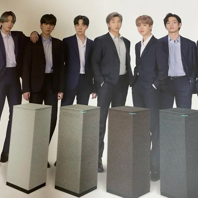 BTS X Coway Air Purifier Poster Set - Authentic Promotional Collectible