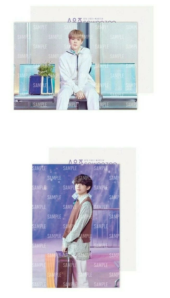 BTS 2021 SOWOOZOO Muster Official Poster Set - 7 Pieces