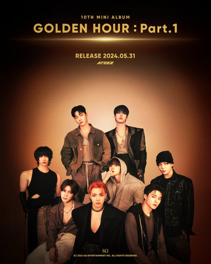 ATEEZ 10th Mini Album [Golden Hour : Part.1]