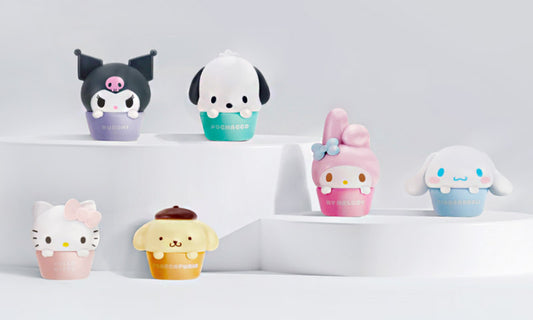 Adorable Sanrio Character Moisturizing Lip Balms - Hello Kitty, My Melody, Cinnamoroll & More