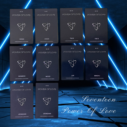 SEVENTEEN Official Photocard Set – Power of Love 1