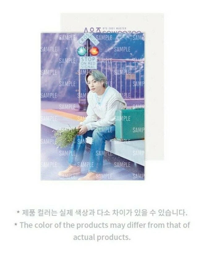 BTS 2021 SOWOOZOO Muster Official Poster Set - 7 Pieces