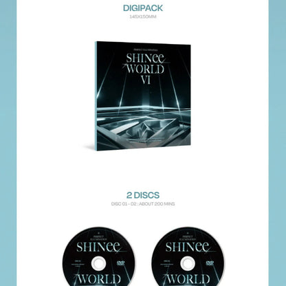SHINee WORLD VI PERFECT ILLUMINATION in SEOUL DVD (Sealed)