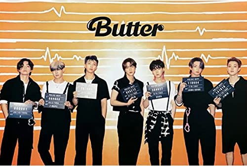 BTS Official Butter special limited edition posters (2 types)
