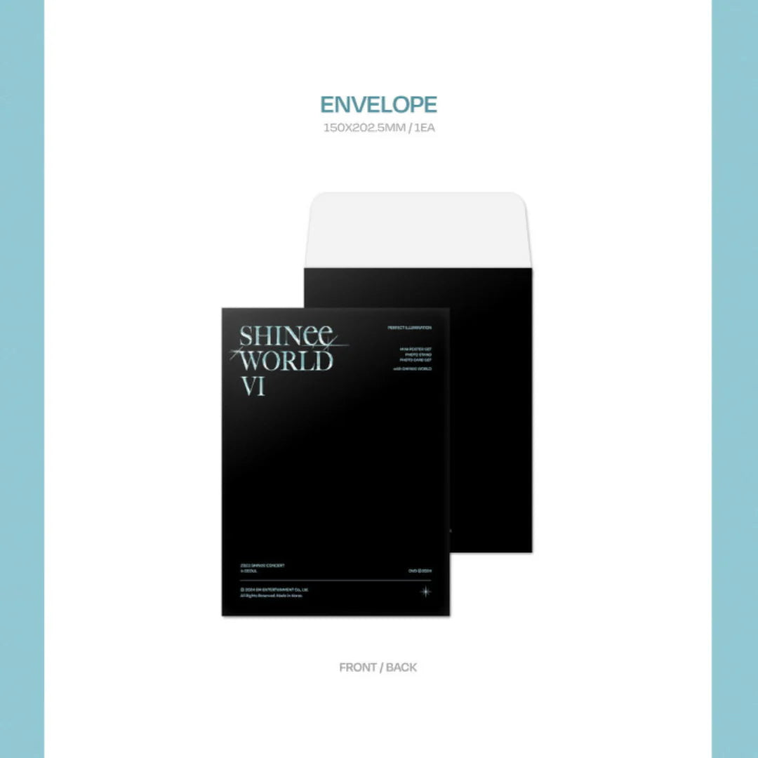 SHINee WORLD VI PERFECT ILLUMINATION in SEOUL DVD (Sealed)