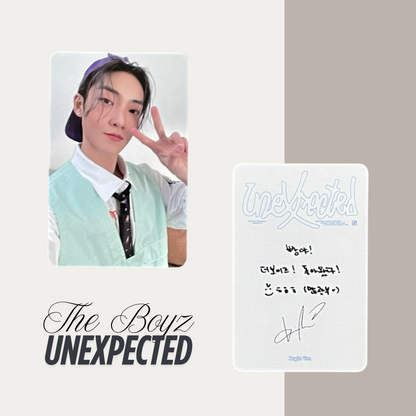 THE BOYZ Unexpected Official Photocard Set 5 – The Newly Released Album 2025