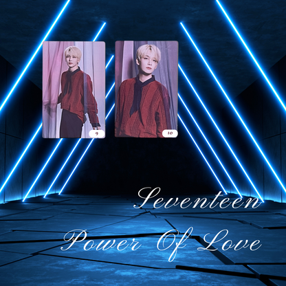 SEVENTEEN Official Photocard Set – Power of Love 1