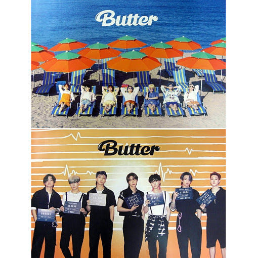 BTS Official Butter special limited edition posters (2 types)