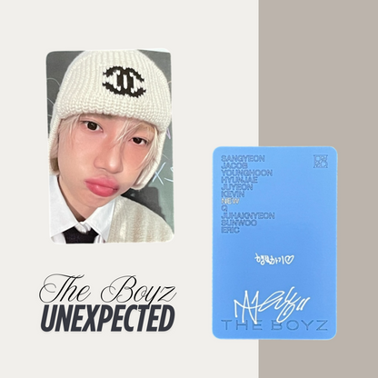 THE BOYZ Unexpected Official Photocard Set 6 – The Newly Released Album 2025