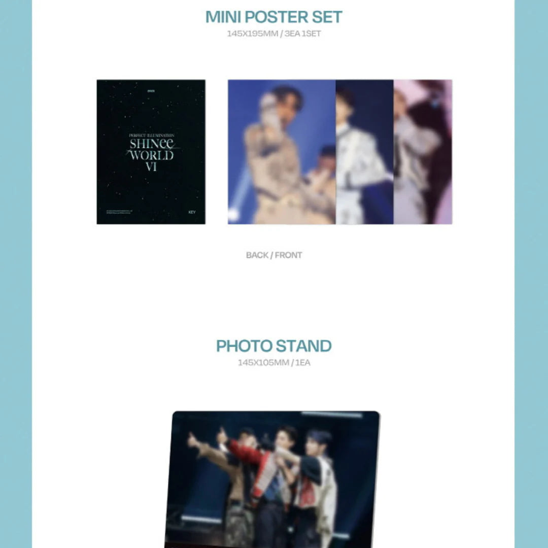 SHINee WORLD VI PERFECT ILLUMINATION in SEOUL DVD (Sealed)