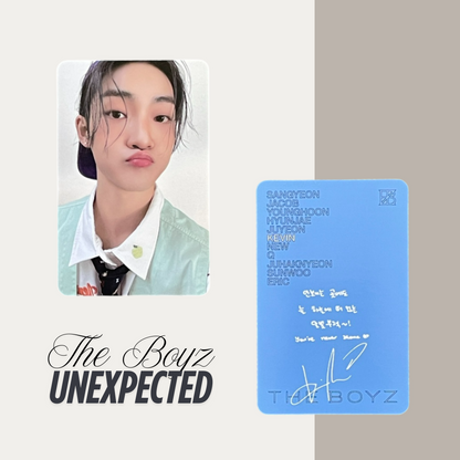 THE BOYZ Unexpected Official Photocard Set 6 – The Newly Released Album 2025