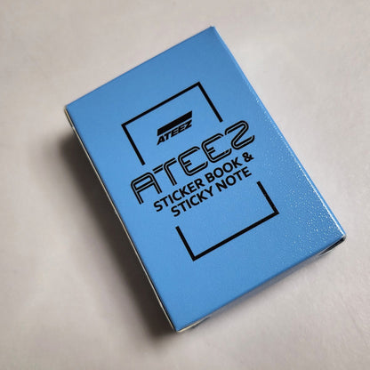 ATEEZ Sticker Book & Memo Pad Set - Fanmade Collectible