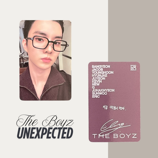 THE BOYZ Unexpected Official Photocard Set 7 – The Newly Released Album 2025