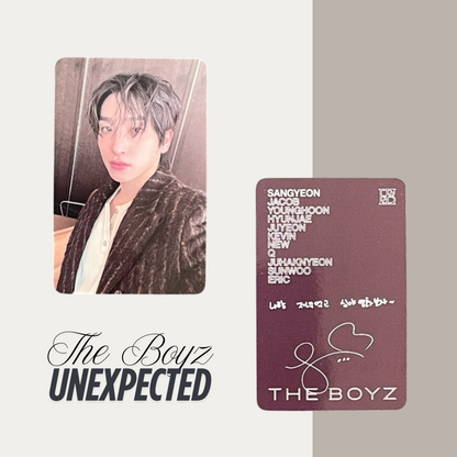 THE BOYZ Unexpected Official Photocard Set 7 – The Newly Released Album 2025